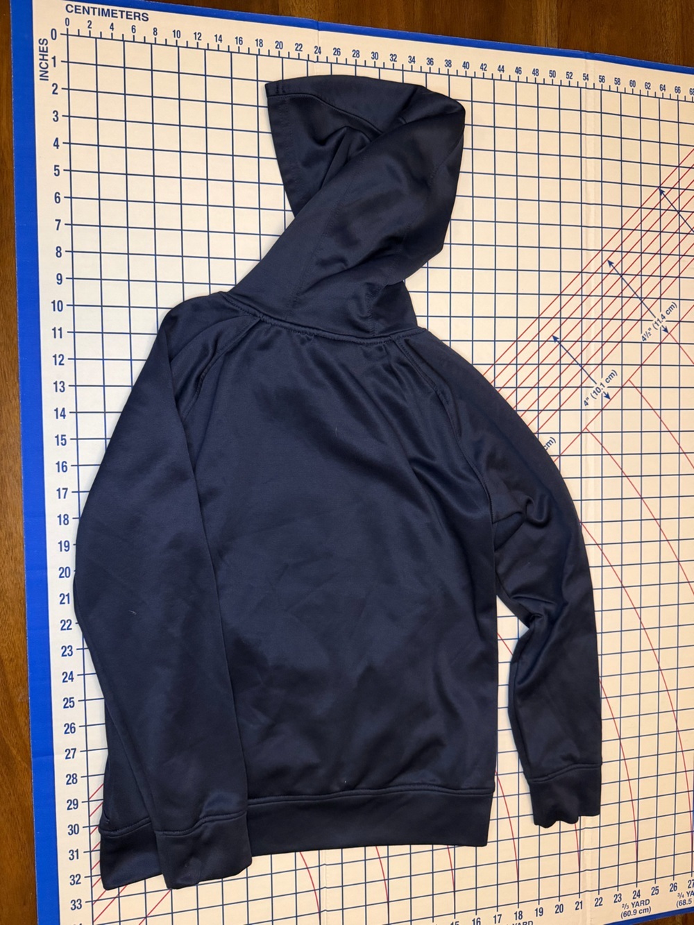 New York Yankees Navy Sweatshirt with White Logo - Picture 3 of 4